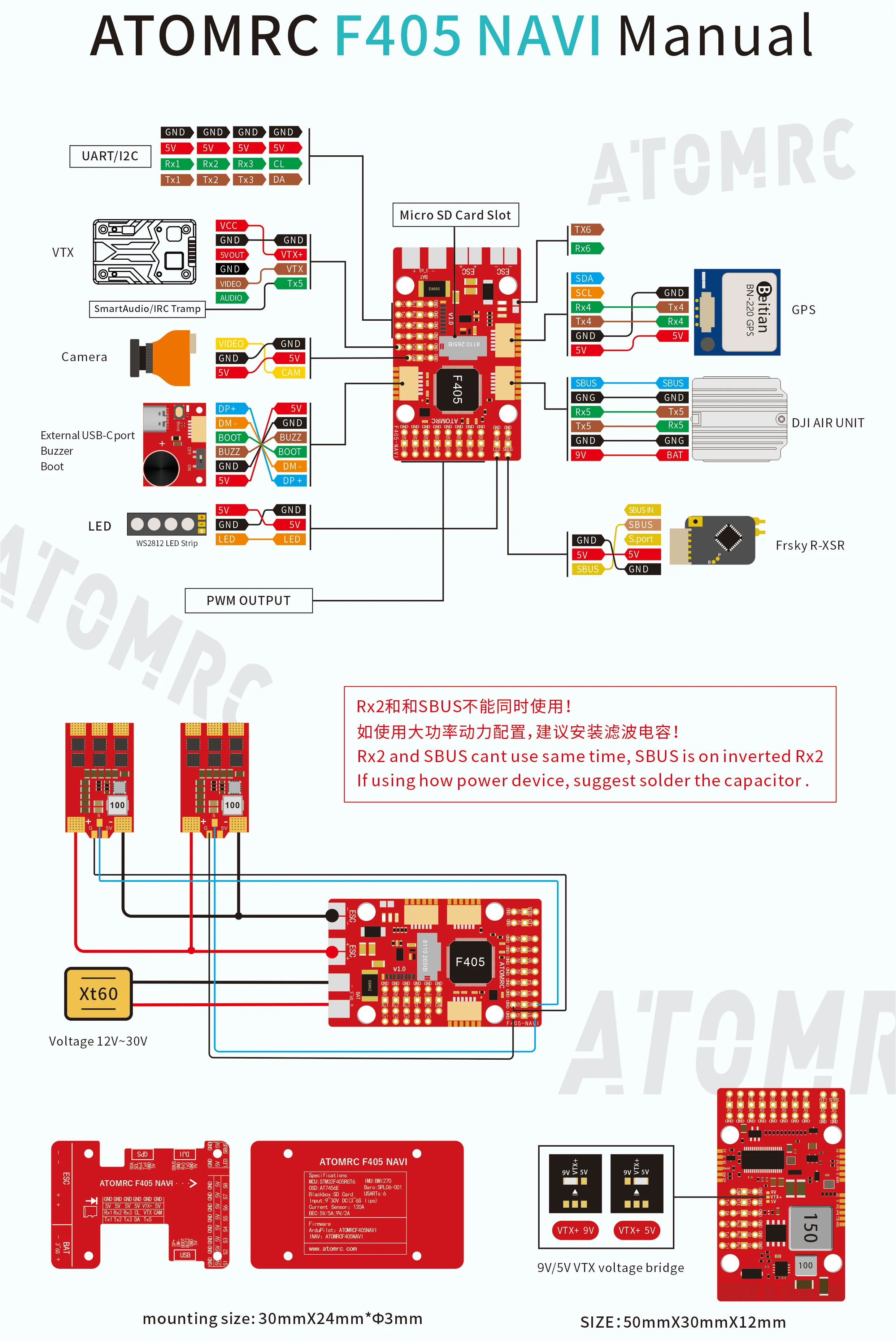 AtomRC F405 Navi