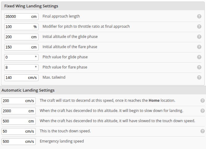 Configurator Settings Windows