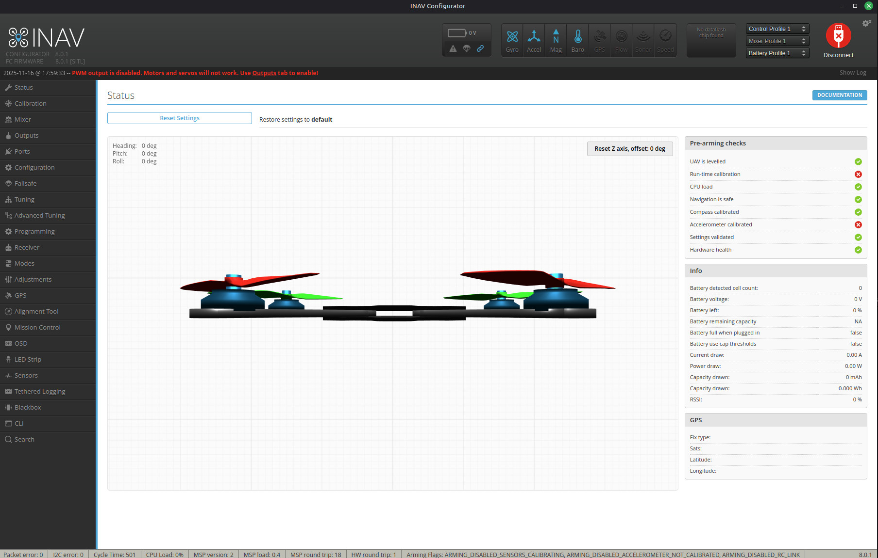 INAV Blackbox Tools Blackbox alt text